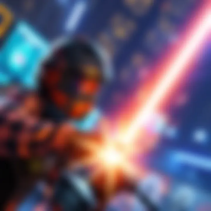 Lightborn Perk in Action A gameplay scene showcasing the Lightborn perk being used, highlighting its effects with bright light and strategic gameplay elements.