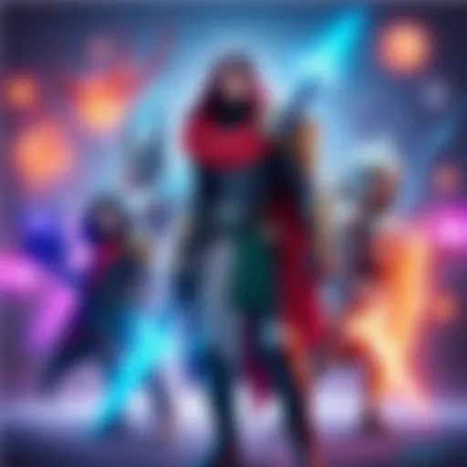 Wide view of several Lightborn character designs showcasing new abilities and features for a gameplay rework