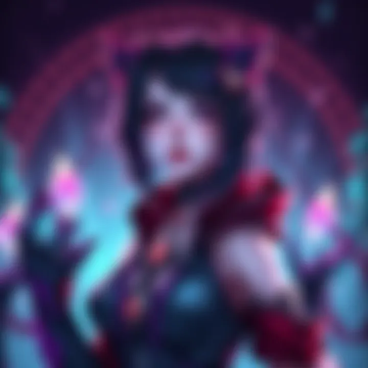 Lilith Moira Lootbox Bundle Lilith Moira character featured in a lootbox, showcasing her player icon and highlight intro items.