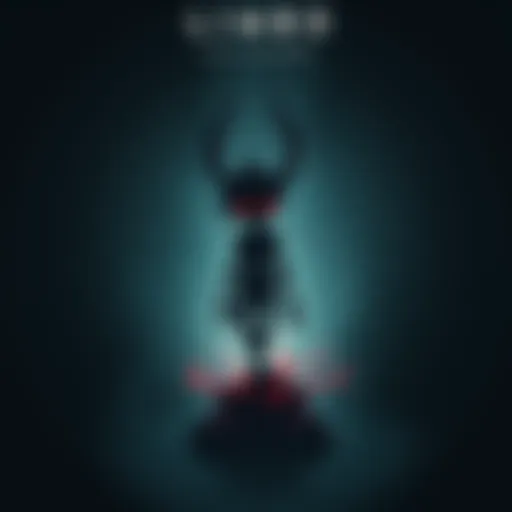 Limbo Character Design Illustration of Limbo from the game with his unique features and abilities highlighted, showing elements that depict his vulnerabilities and strengths.