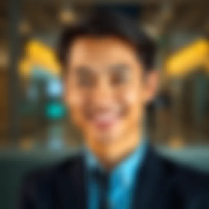 A person in business attire smiling for a LinkedIn profile picture, showcasing confidence and professionalism.