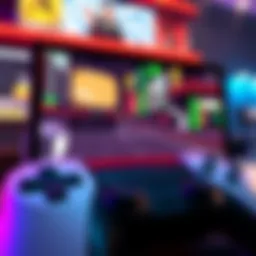 A PlayStation 5 running Linux with Grand Theft Auto V and enhanced ray tracing graphics on screen