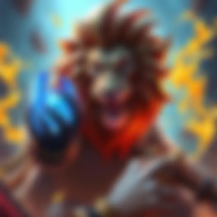 A player strategizing against Lion in a mid-lane match, showing spell usage and positioning techniques.