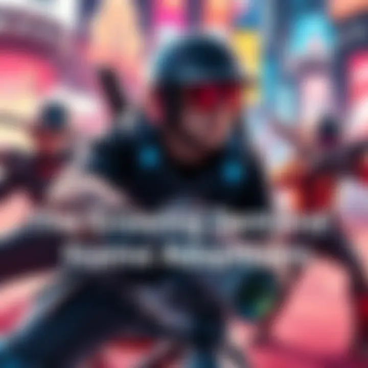 Live action video game scene A scene from a live action adaptation of a popular video game, featuring characters in dynamic action poses with vibrant backgrounds.