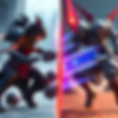 An image showing gameplay from LoF and Mortal Shell 2 side by side, highlighting their graphics and combat styles.