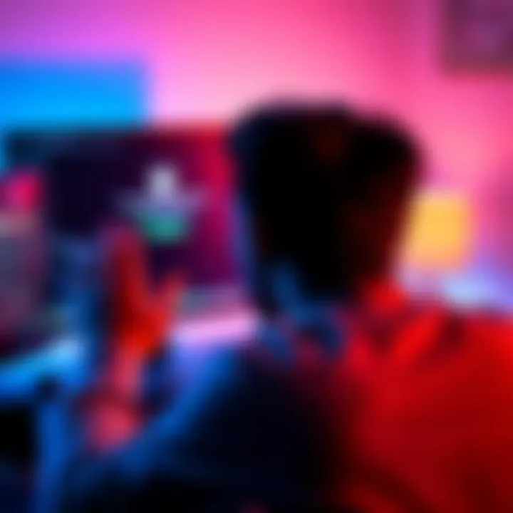 A person frustrated while trying to log into their Xbox account, looking at a computer screen with an error message.