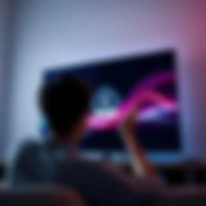 A person frustrated while trying to log into Better Xcloud on an LG TV, showing the login error message on the screen.