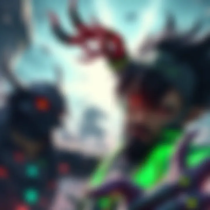 Loki and Limbo characters in a vibrant scene showcasing their new designs, emphasizing their unique features and abilities.