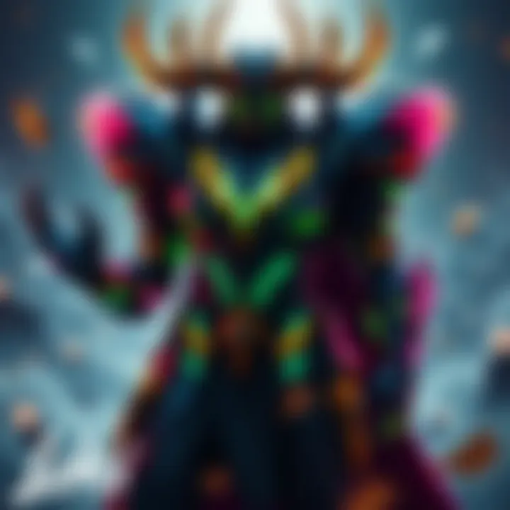 Fan art showcasing the Loki Protoframe with a creative design by artist Leadius