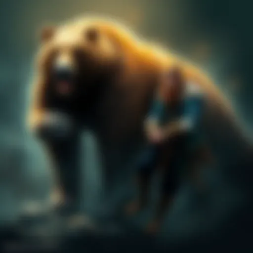 Lone Druid and his bear Lone Druid character standing confidently beside his powerful bear, ready for battle