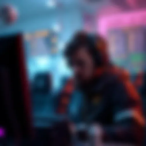 A lone player looks frustrated while surrounded by empty game stats, symbolizing the struggle of solo survivors in team-based games.