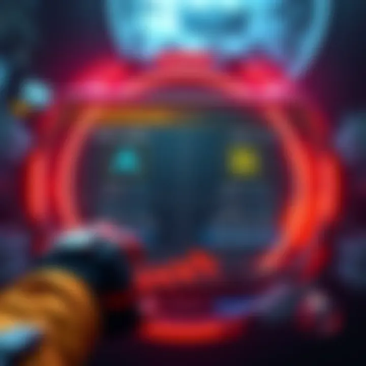 A player optimizing loot rewards by adjusting target settings on a mission screen with Loot A and B options displayed.