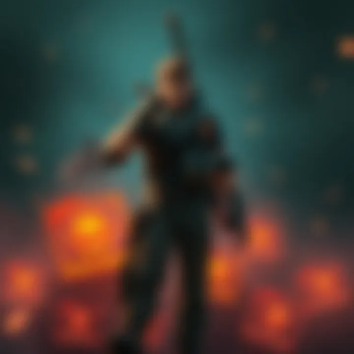 A character stands frustrated with loading screen symbols around, representing lost loot in a video game mission.
