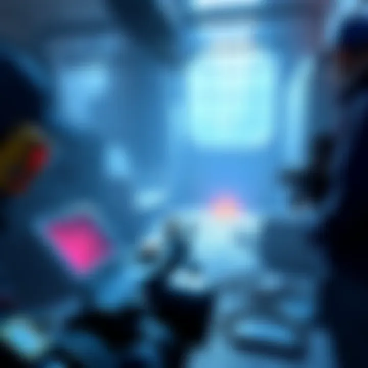 Player exploring a game environment for Looting MK3 survivor blueprint with maps and gear