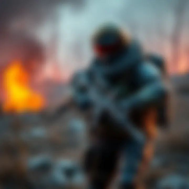 Looting Strategy in Dire Marsh A player looting weapons and mods while avoiding danger in the Dire Marsh area