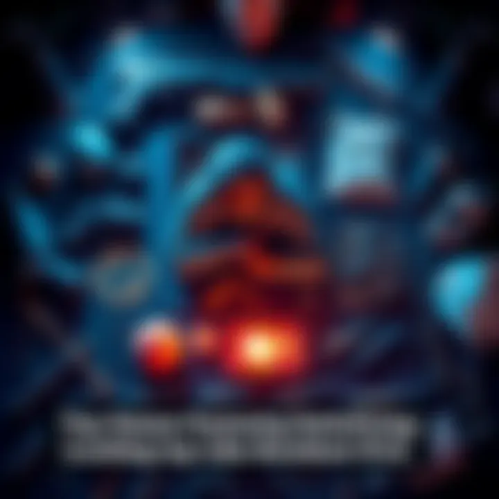 A character collects loot from a defeated enemy in a video game, surrounded by an organized inventory layout showing weapons and items.