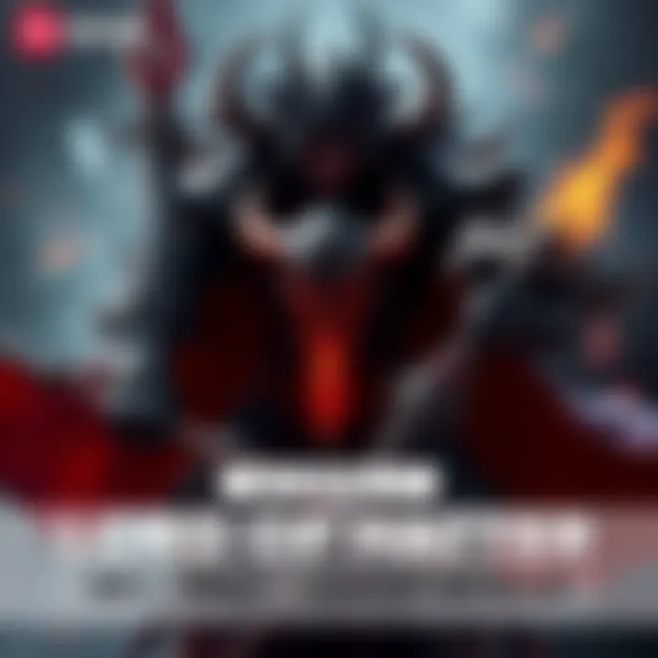 A fierce character from Diablo IV representing the Lord of Hatred with dark armor and a menacing weapon