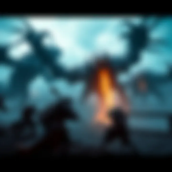 Screenshot from Lords of the Fallen II trailer showing action gameplay with characters battling monsters