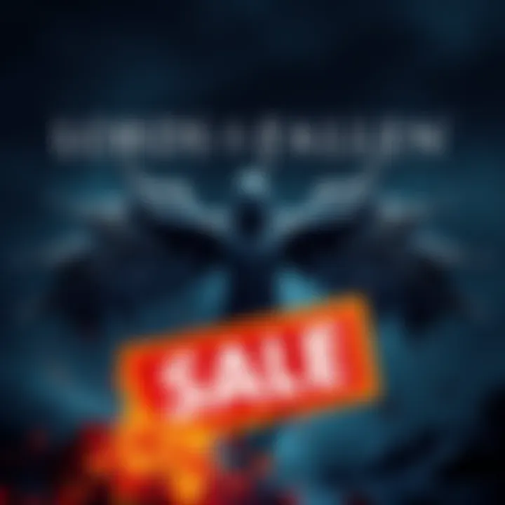Promotional image showcasing the cover art of Lords of The Fallen with a sale banner