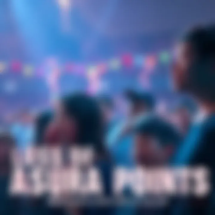 A community in shock after the disappearance of 1000 generational aura points, showing people reacting in disbelief and sadness.