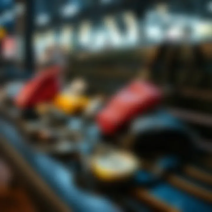 A collection of everyday items like keys, glasses, and bags left behind on a bench