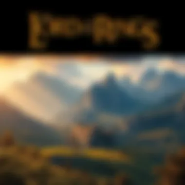 A fantasy depiction of a vast Middle-earth landscape with iconic elements like mountains and forests, showcasing the setting for a new RPG by Warhorse Studios.