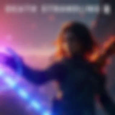 Lou, the lead character from Death Stranding 3, showcasing his TAR powers while exploring a new continent filled with diverse terrains.