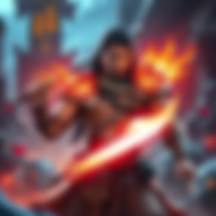 Lucan character showing enhanced abilities in a game setting, ready for action