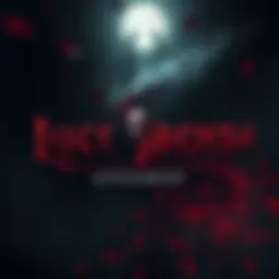 A dark, moody graphic featuring the title Luce Spenta with gothic elements and a giveaway message.