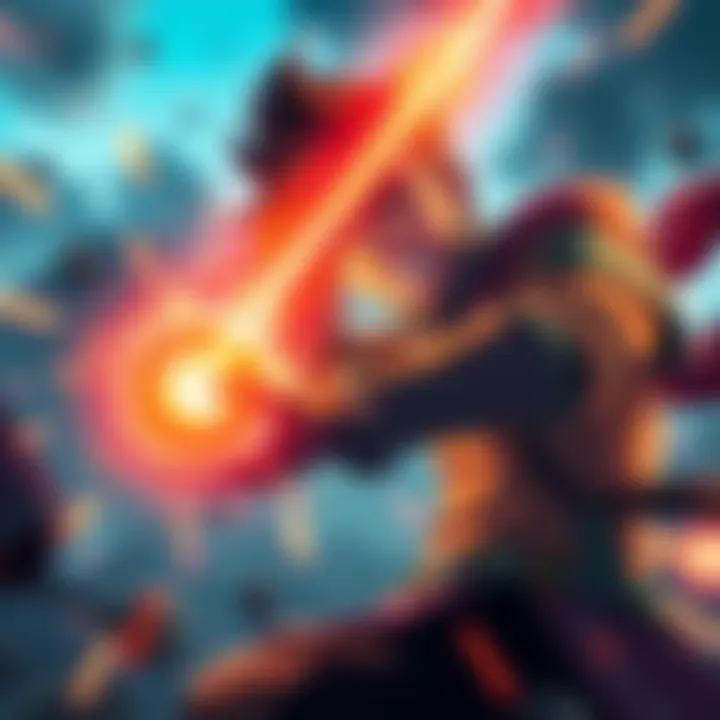 Lucent Beam Spell Misfire A character in a game casting the Lucent Beam spell towards the sky instead of the target, showing frustration during gameplay.