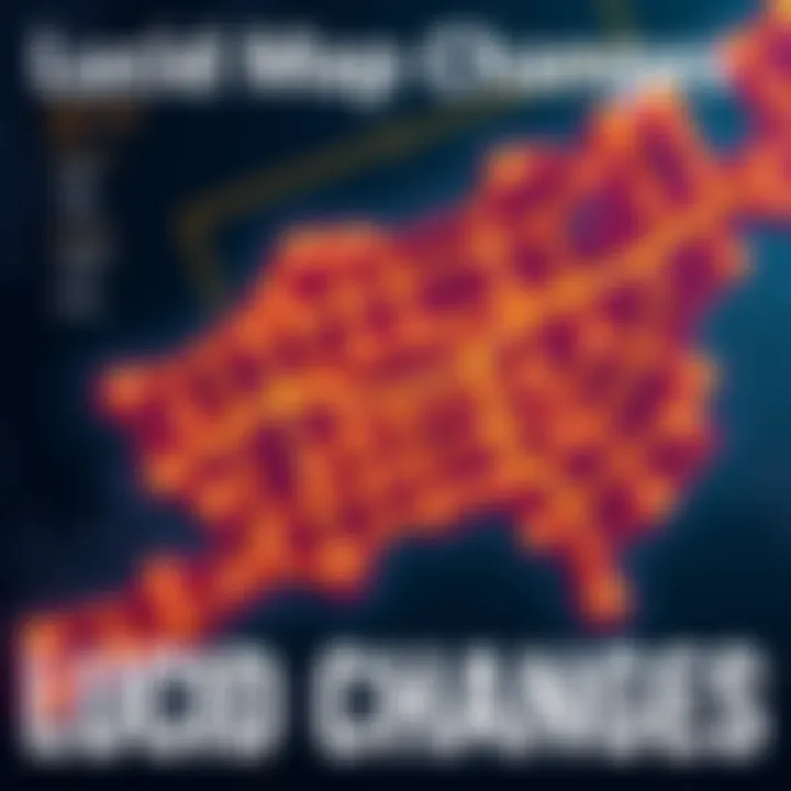 A visual of a new map layout proposed by Lucid for 2026, highlighting features designed for better travel experiences