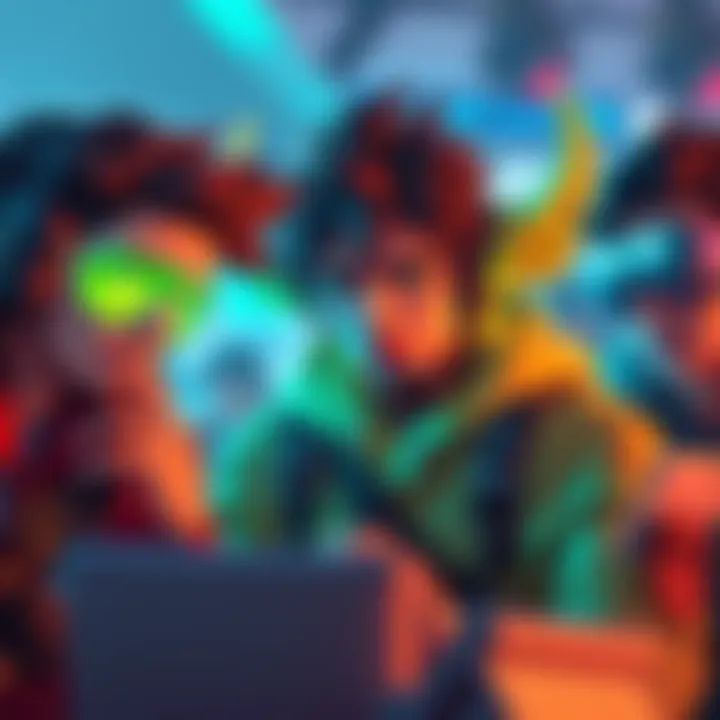 Blizzard fans express anger over Lucio's exclusion from the Yoasobi collaboration, featuring upset players with gaming gear, expressing frustration online.