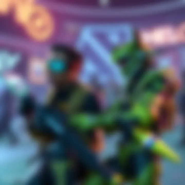 Two players discuss strategies for Lucio in gameplay, one focused on healing and the other on speed, set against a gaming backdrop.