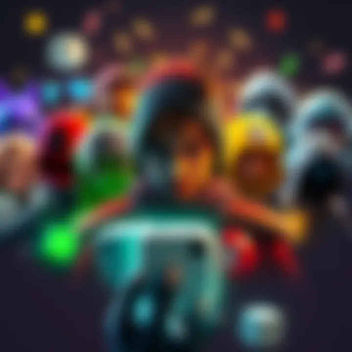 A collage of various video game characters representing different Luck stats, showing their impact on gameplay, such as dice rolling and random events.