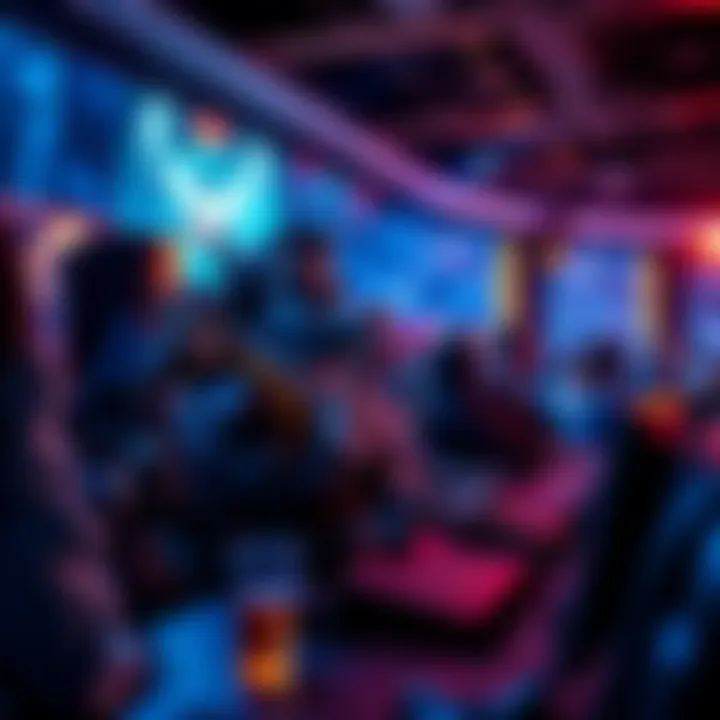 Ludwig interacting with fans during an RLCS watch party, showing live reactions and excitement over gaming events.