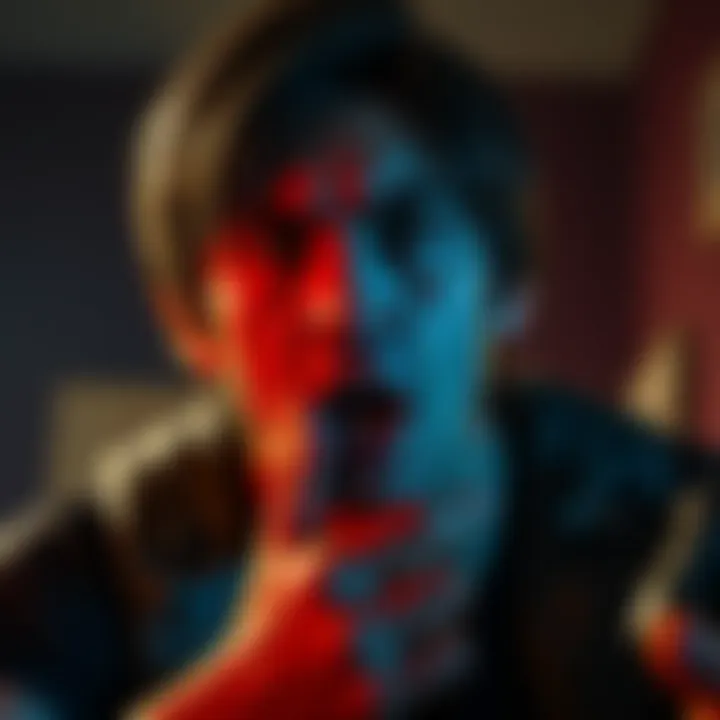 A player reacts in shock after witnessing Luis's fate in Resident Evil 4 Remake, showing emotional distress