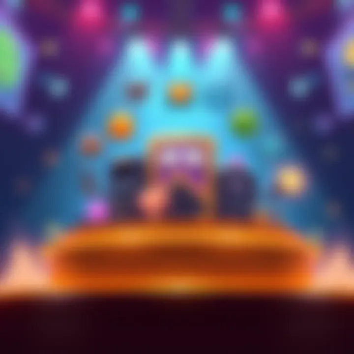 Support Perks in Lukemino An illustration showing various support perks available in Lukemino, each represented with vibrant icons and color coding to indicate their tier levels, highlighting their unique features.