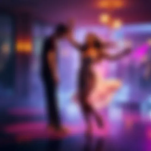 Luna performs a captivating dance while Greg watches, mesmerized by her stunning ability.
