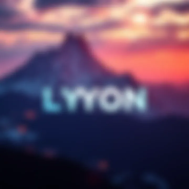 LYON logo on a Valorant-themed background, reflecting its exit from the competitive scene
