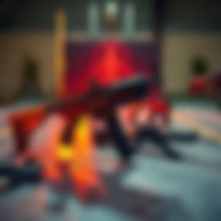 M60 vs Competitors M60 machine gun displayed alongside rival firearms on a shooting range