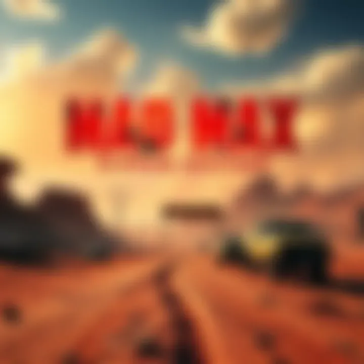 Mad Max Ripper Edition Xbox One A stunning landscape from Mad Max Ripper Edition showing a post-apocalyptic environment with intense visuals and gameplay elements.