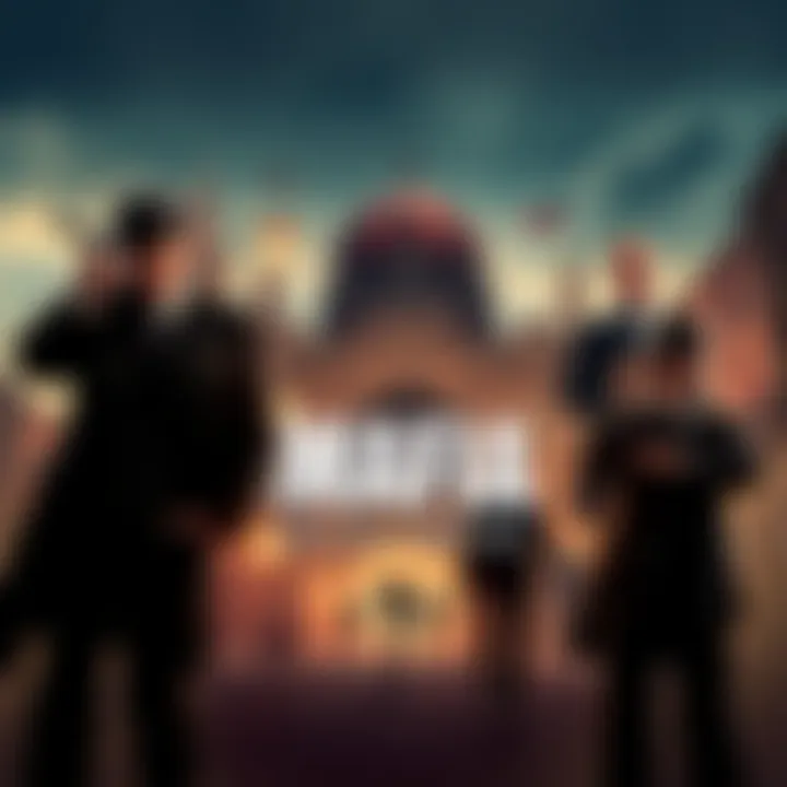 Cover art of Mafia: The Old Country featuring a Sicilian city with mobsters in action