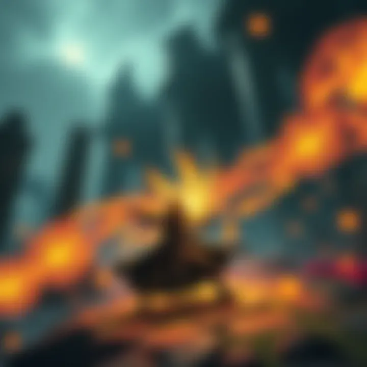 Mage casting spells in a fantasy setting A mage surrounded by magical energy, casting powerful spells in a mystical landscape filled with ancient ruins and glowing orbs.