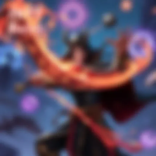 A character casting a Darkmoon Greatsword spell with swirling energy and glowing effects, surrounded by other vibrant spells like Stars of Ruin and Adula’s Moonblade in the background.