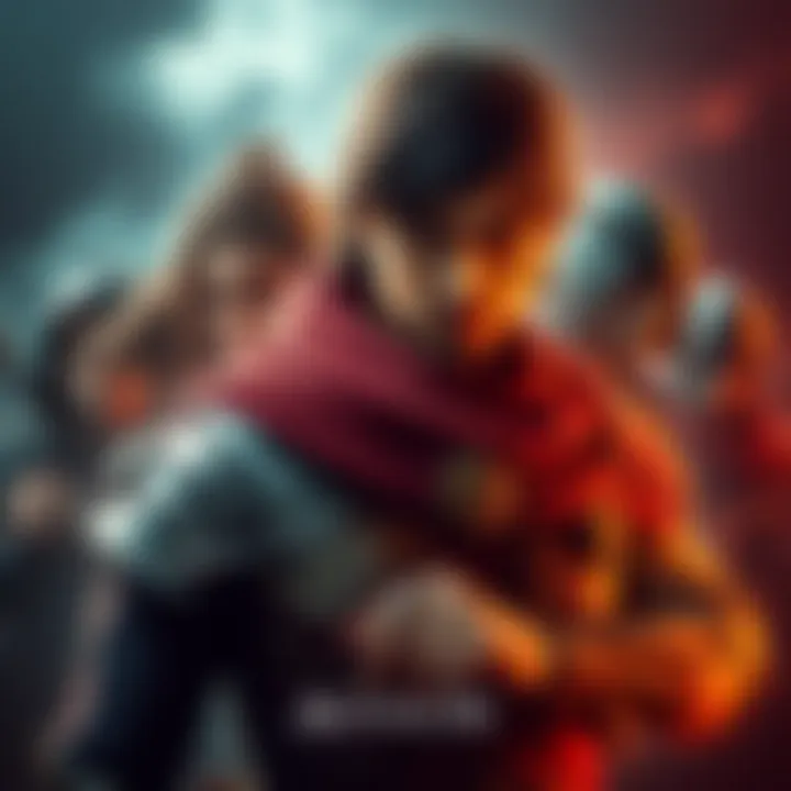 A collection of main game characters including Aguilar, showcasing their connections in the storyline.