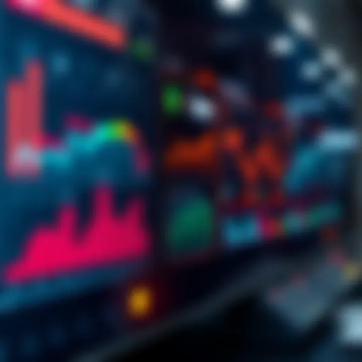 Insightful Data Interpretation A sleek digital screen showcasing key performance metrics