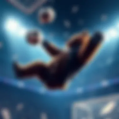 Majicbear executing a flip reset Majicbear intercepts the ball off the ceiling and performs a flip reset in a gaming scene