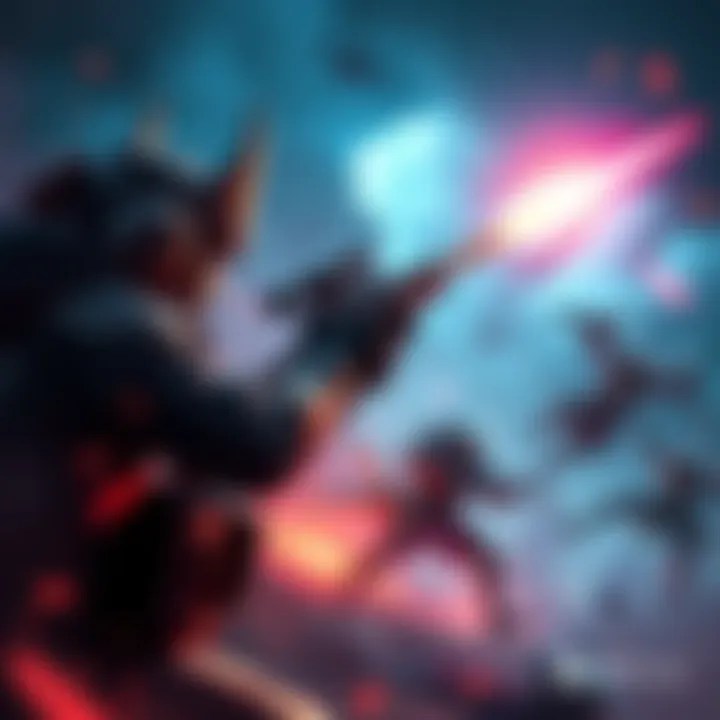 Malr1ne executing a precise shot against Yatoro in a Dota 2 match, capturing the intensity of the moment.