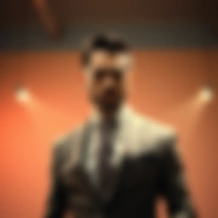 A well-dressed man showcasing a classic suit, reflecting confidence and style.