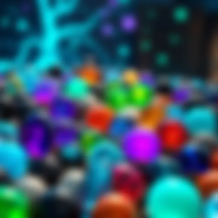 Mana Orbs Collection A display of various mana orbs in different colors and sizes collected by players in a gaming forum discussion